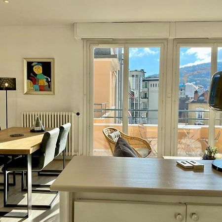 Ferienwohnung Toit-Terrasse Traversant Plein Centre 100M Du Lac Annecy Exterior foto